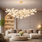 Ginkora Leaf Sculptural Chandelier Light