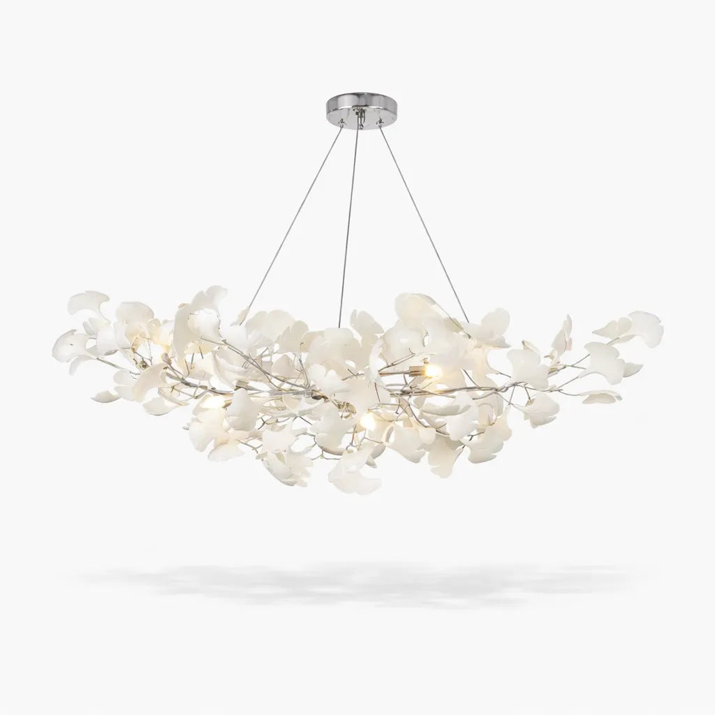 Ginkora Leaf Sculptural Chandelier Light