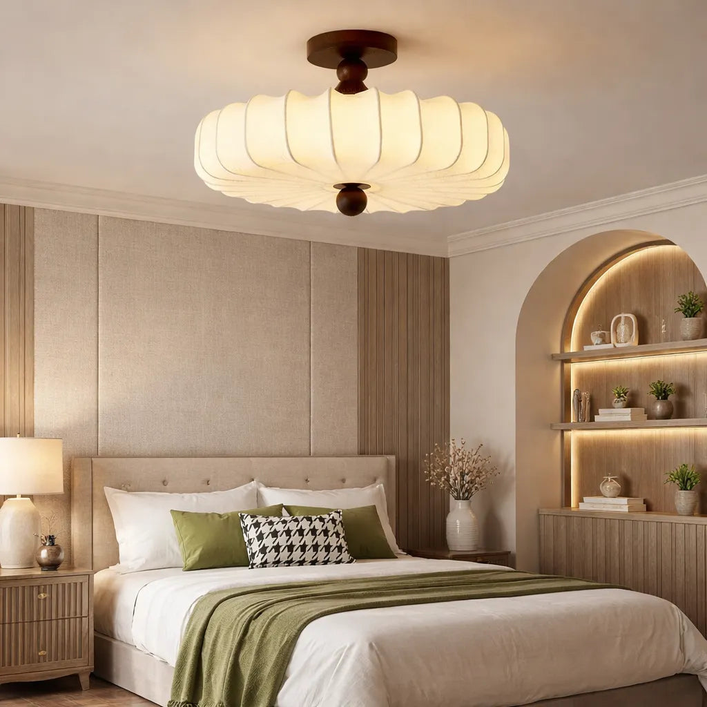 Hanami Semi-Flush Mount Ceiling Light