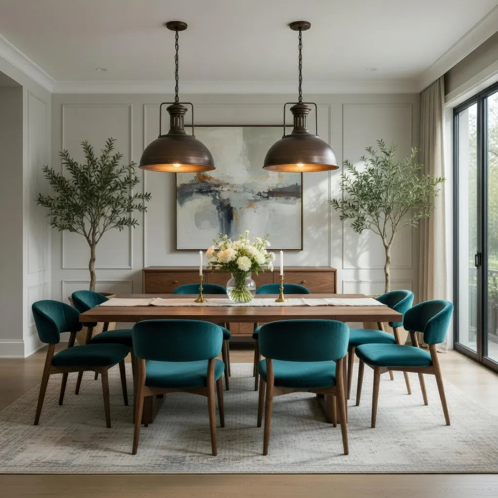 Heritage Industrial Dome Pendant Light