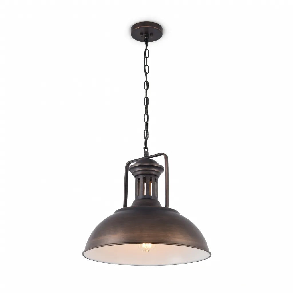 Heritage Industrial Dome Pendant Light
