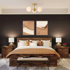 Kelven Orbital Glass Globe Ceiling Fixture