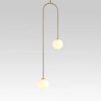 Minimal Glass Globe Pendant Light