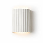 Luma Ribbed Contemporary Wall Sconce