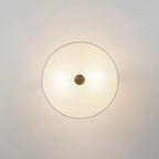 Lunera Linen Drum Semi Flush Mount Ceiling Light