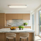 Minimal Linear Flush Mount Ceiling Light