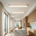 Minimal Linear Flush Mount Ceiling Light