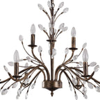 Crystal Candle Chandelier Light