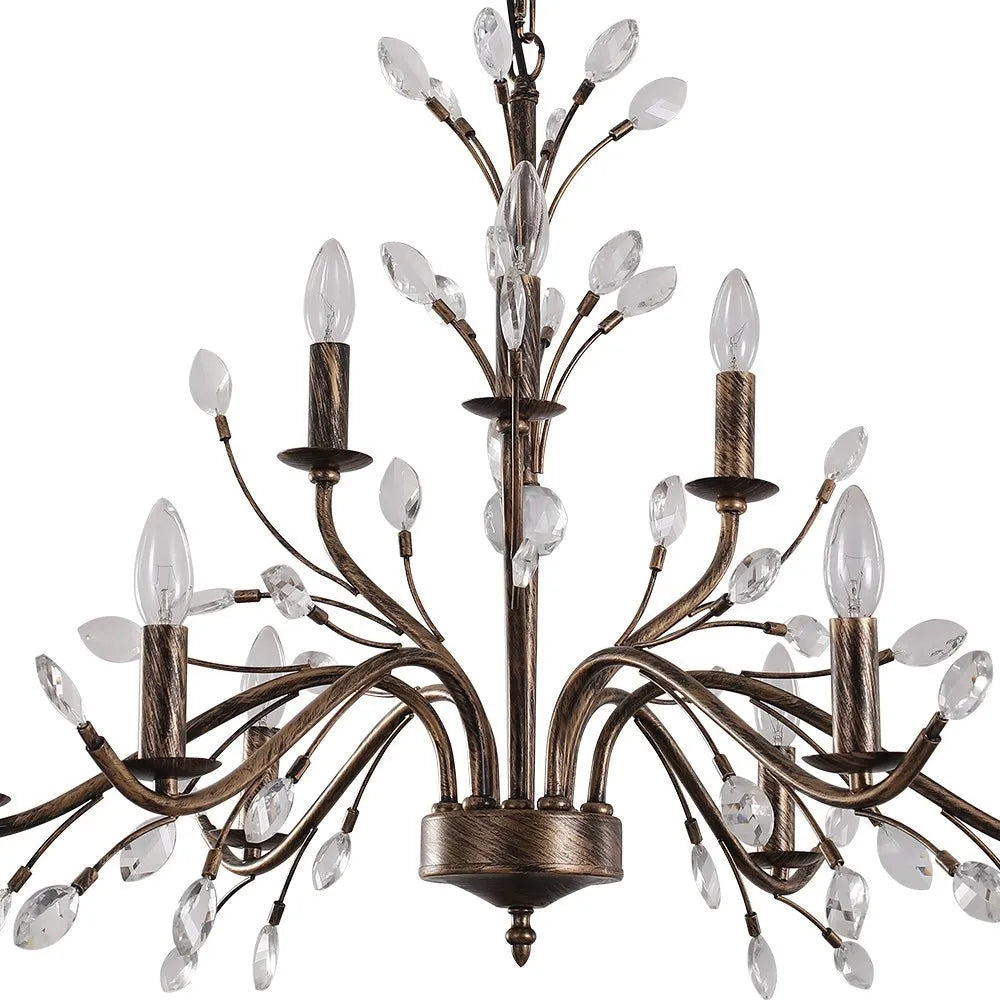 Crystal Candle Chandelier Light