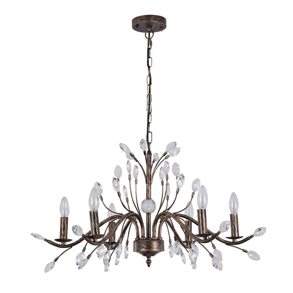 Crystal Candle Chandelier Light
