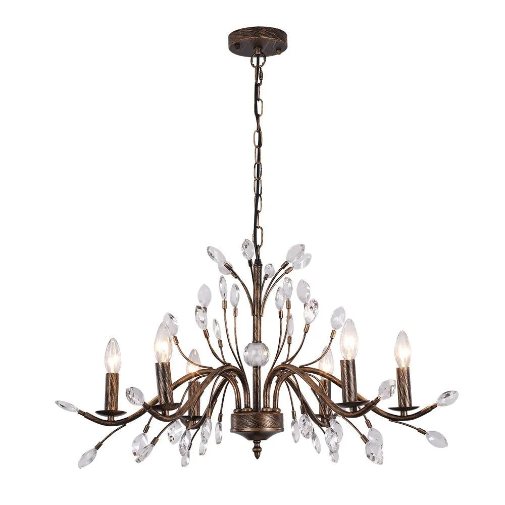 Crystal Candle Chandelier Light