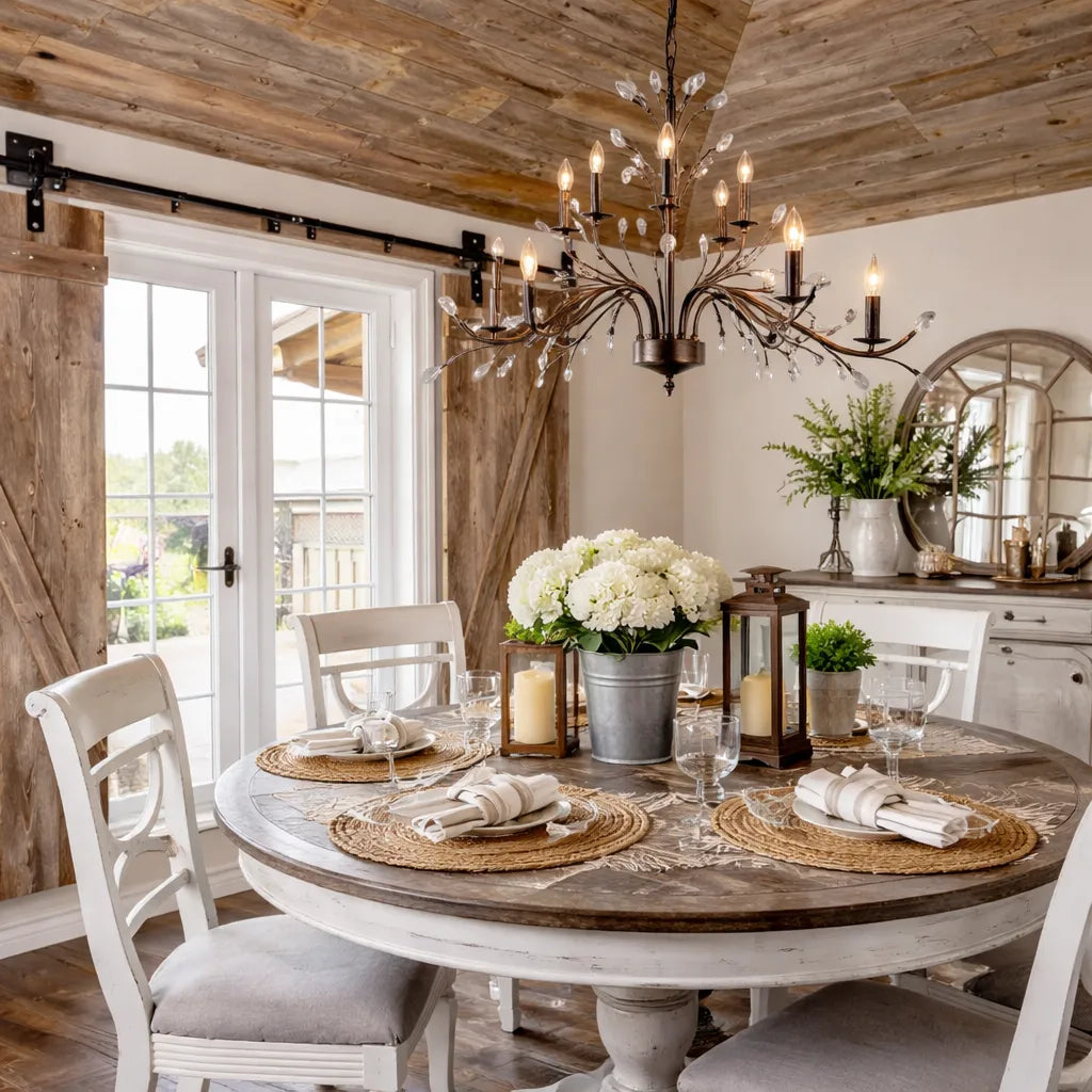 Crystal Candle Chandelier Light