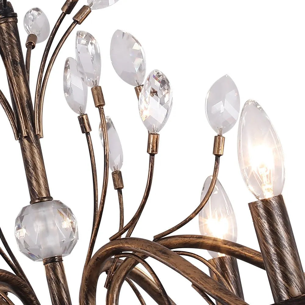 Crystal Candle Chandelier Light