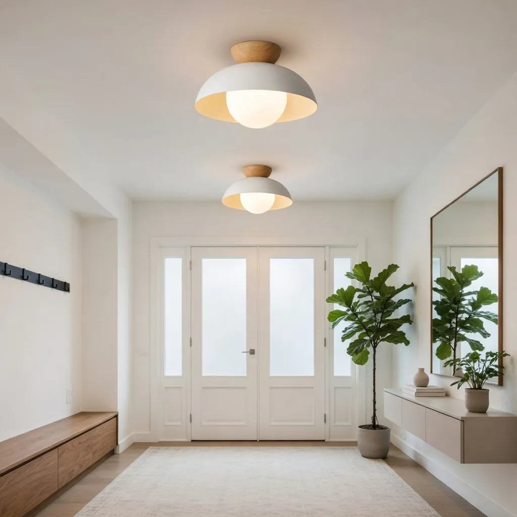 Noma Minimal Iron Ceiling Light