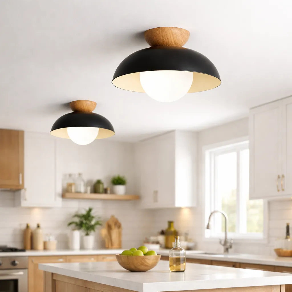Noma Minimal Iron Ceiling Light