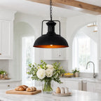 Industrial Dome Pendant Light