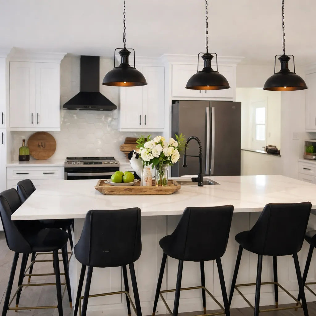 Orin Industrial Dome Pendant Light