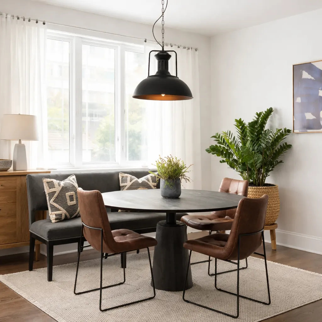 Orin Industrial Dome Pendant Light