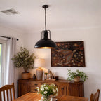 Industrial Dome Pendant Light