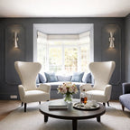 Orvella Hourglass Dual-Light Wall Sconce