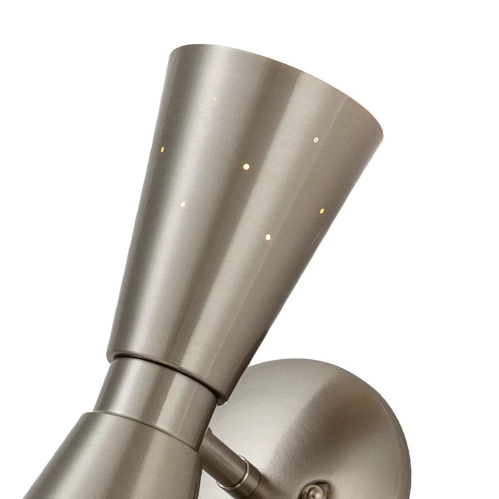 Orvella Hourglass Dual-Light Wall Sconce