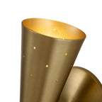 Orvella Hourglass Dual-Light Wall Sconce