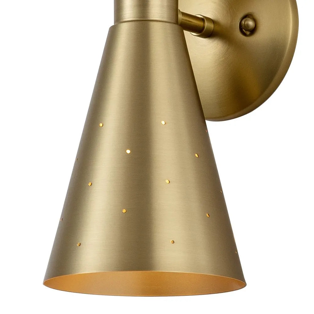 Orvella Hourglass Dual-Light Wall Sconce
