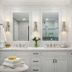 Orvella Hourglass Dual-Light Wall Sconce