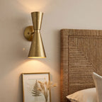 Orvella Hourglass Dual-Light Wall Sconce