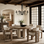 Orvelle Minimal Candle Metal Chandelier Light