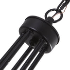 Orvelle Minimal Candle Metal Chandelier Light