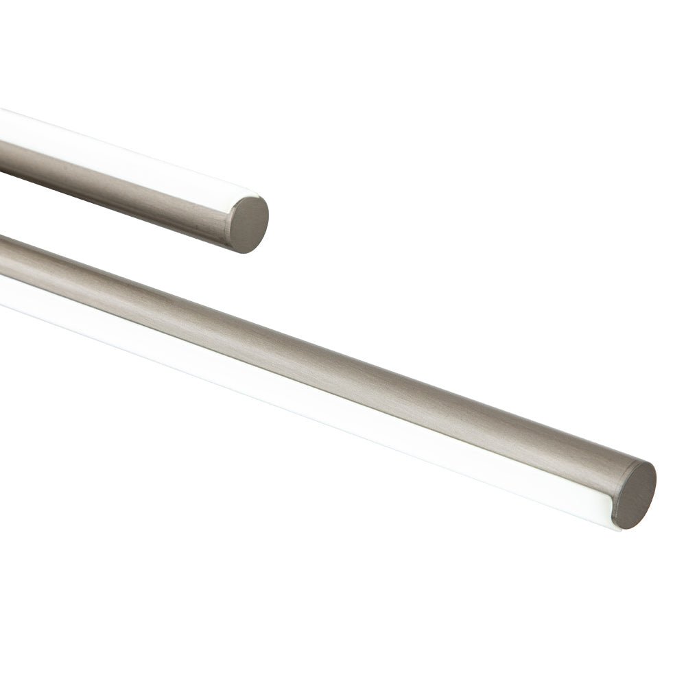 Dual-Bar Linear Striped Led Vanity Light In Cool Light