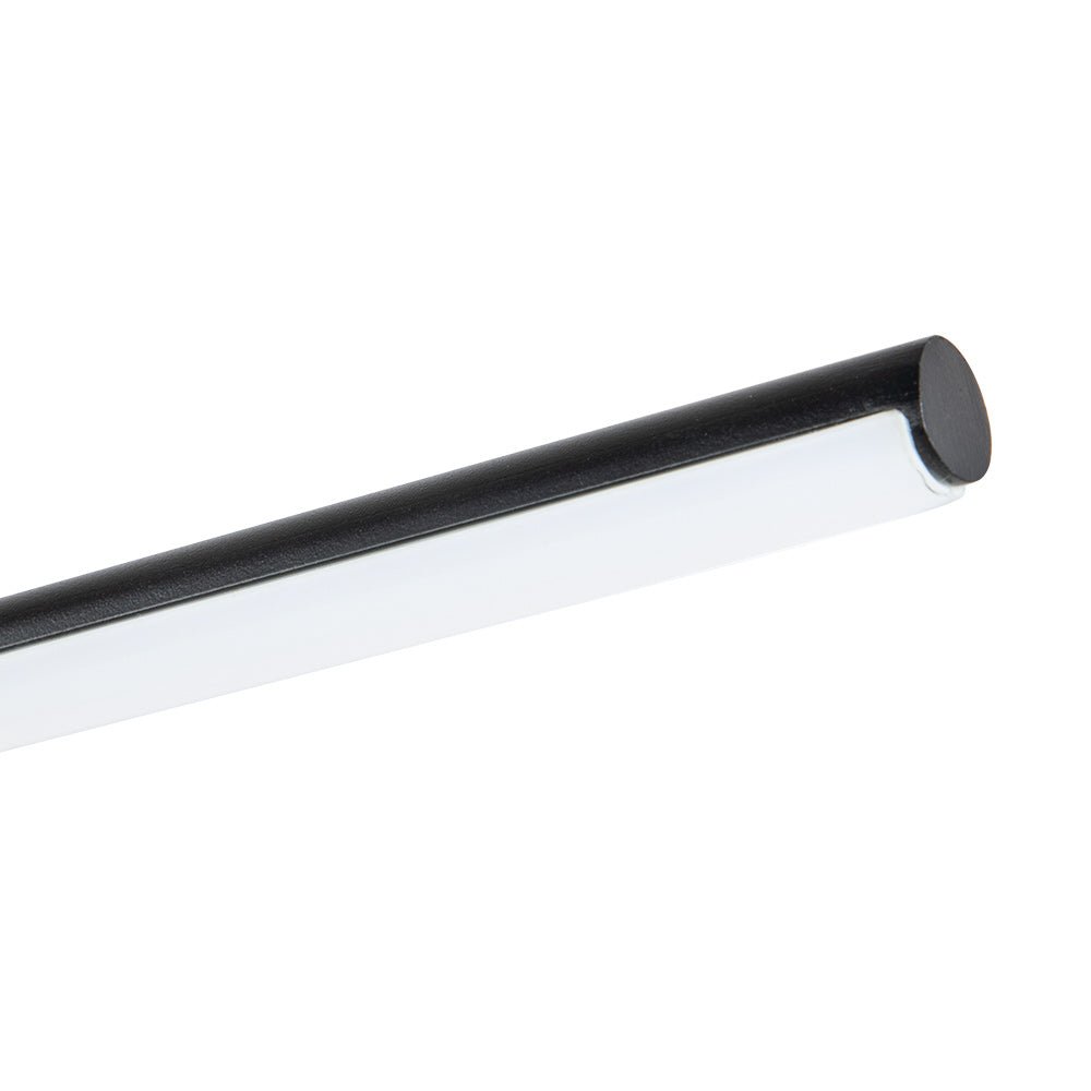 Dual-Bar Linear Striped Led Vanity Light In Cool Light