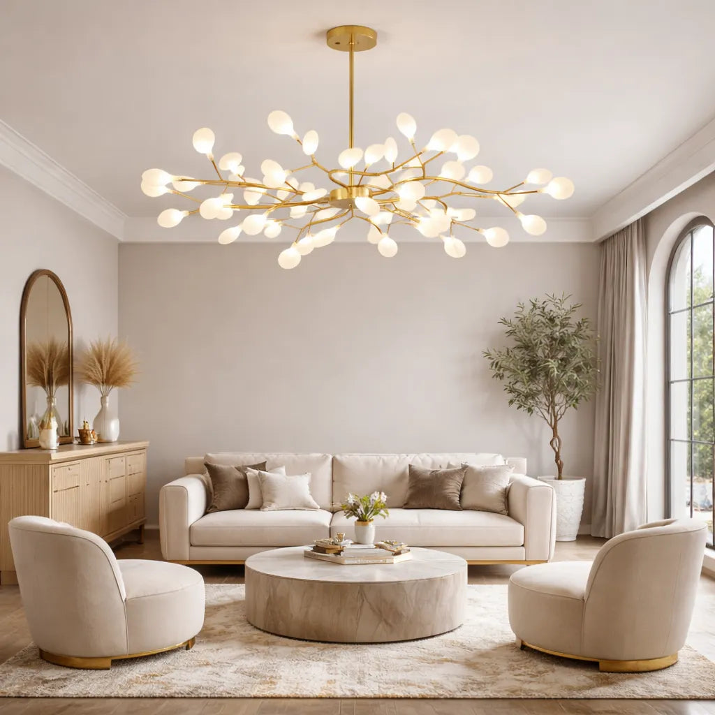 Velora Luminous Cluster Chandelier Light