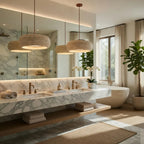 Vetra Travertine Pendant Light