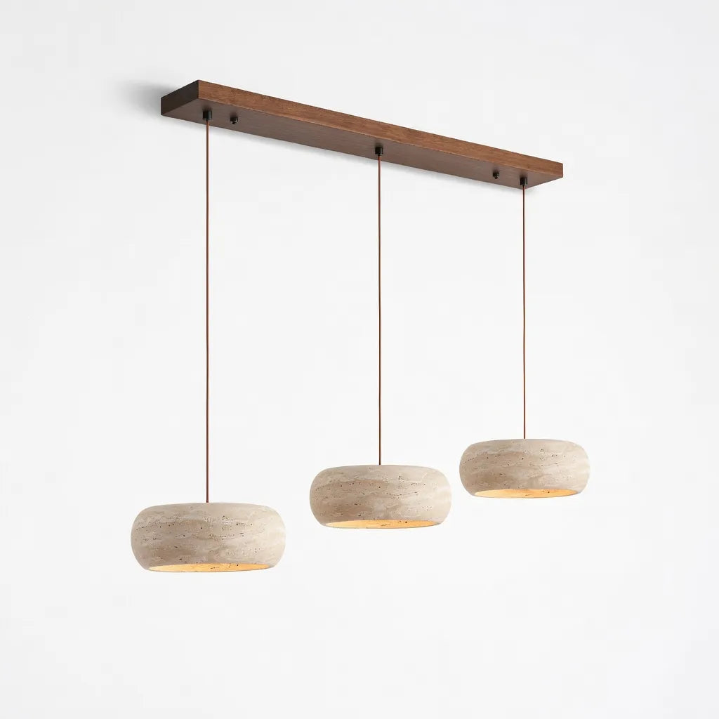 Vetra Travertine Pendant Light