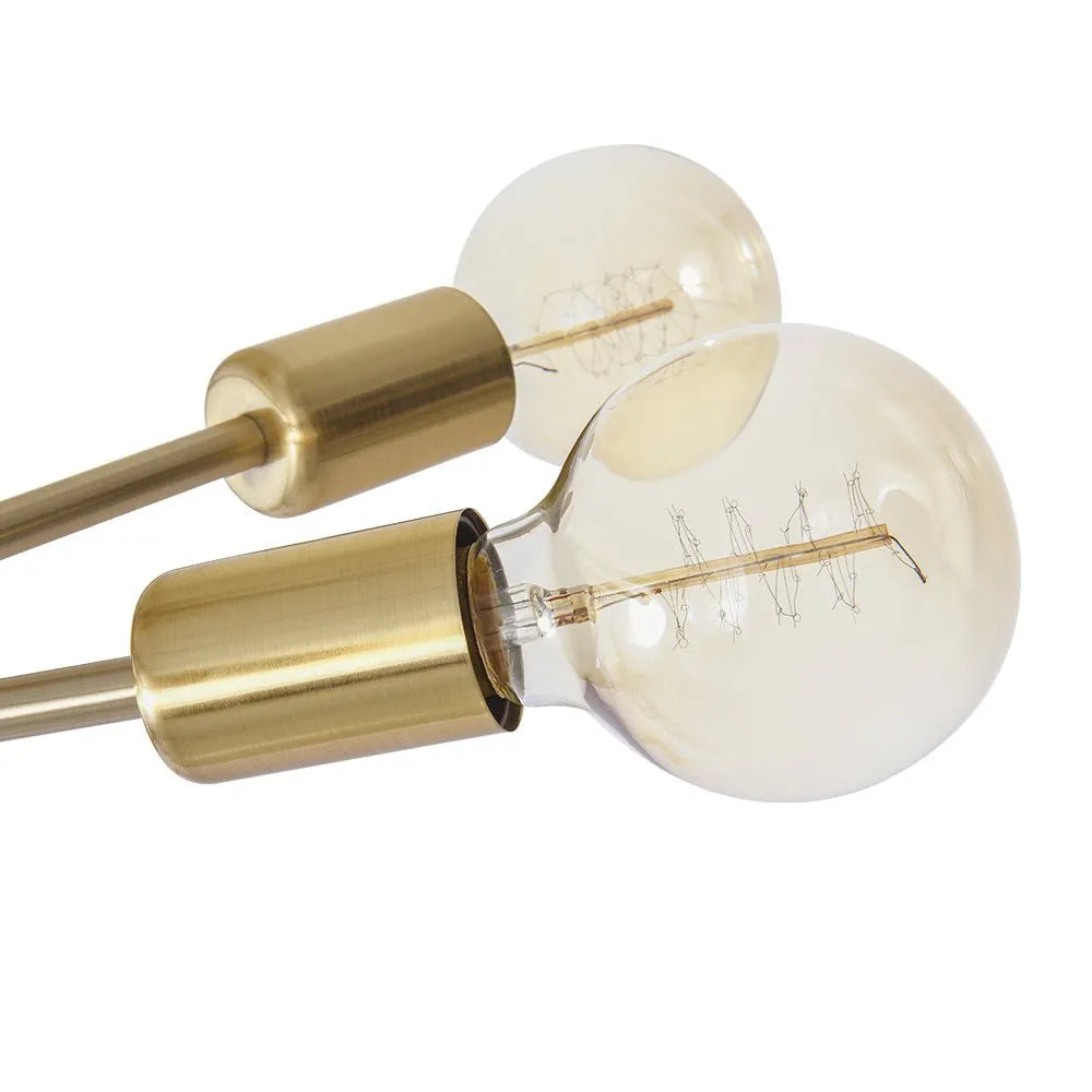 Virex Starburst Semi Flush Mount Ceiling Light