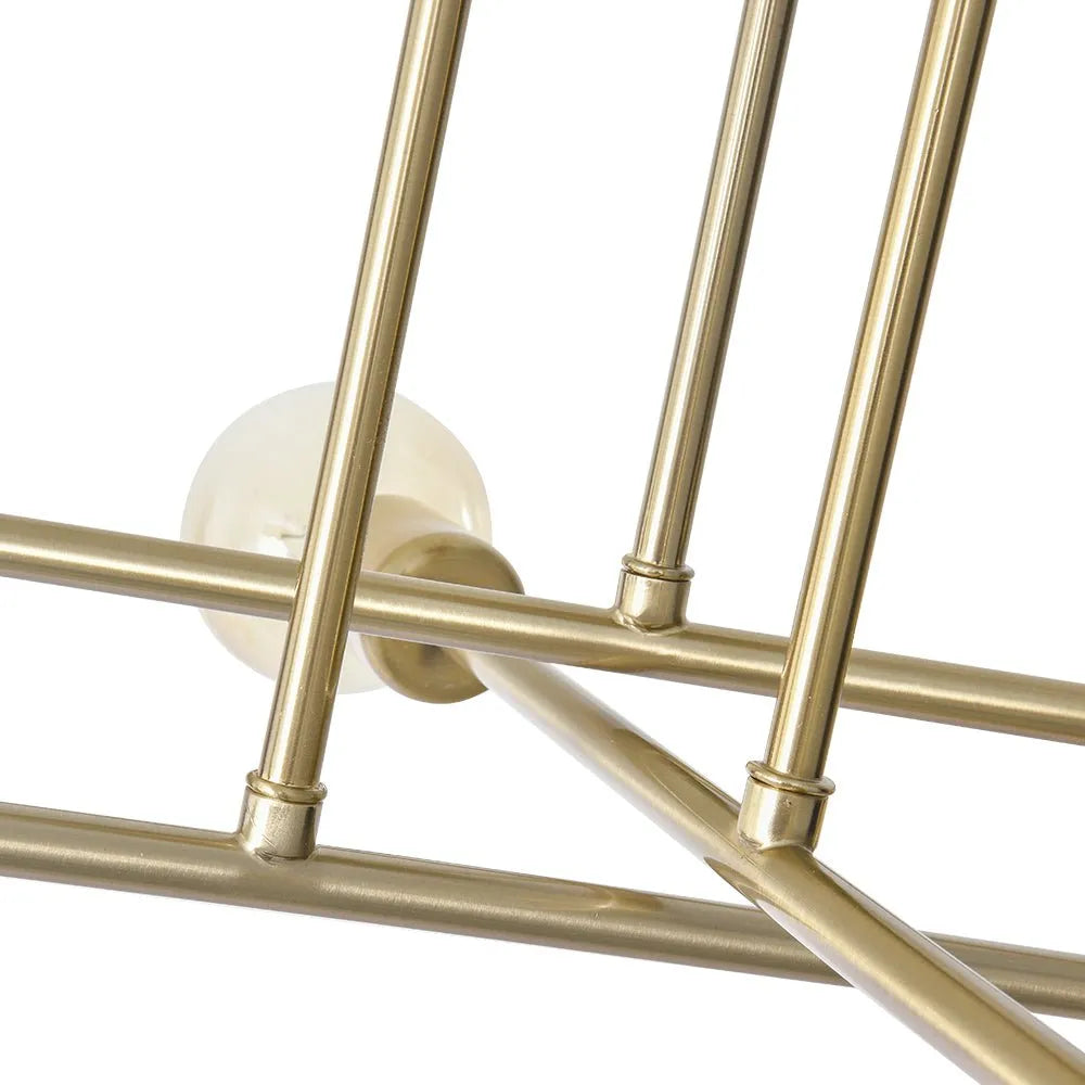 Virex Starburst Semi Flush Mount Ceiling Light