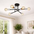 Virex Starburst Semi Flush Mount Ceiling Light