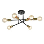 Virex Starburst Semi Flush Mount Ceiling Light