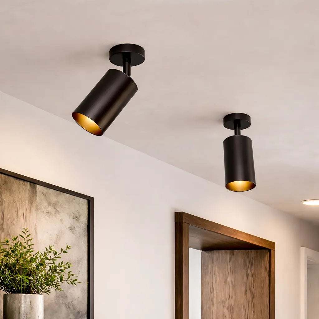 Zerik Adjustable Rotating LED Track Spotlight