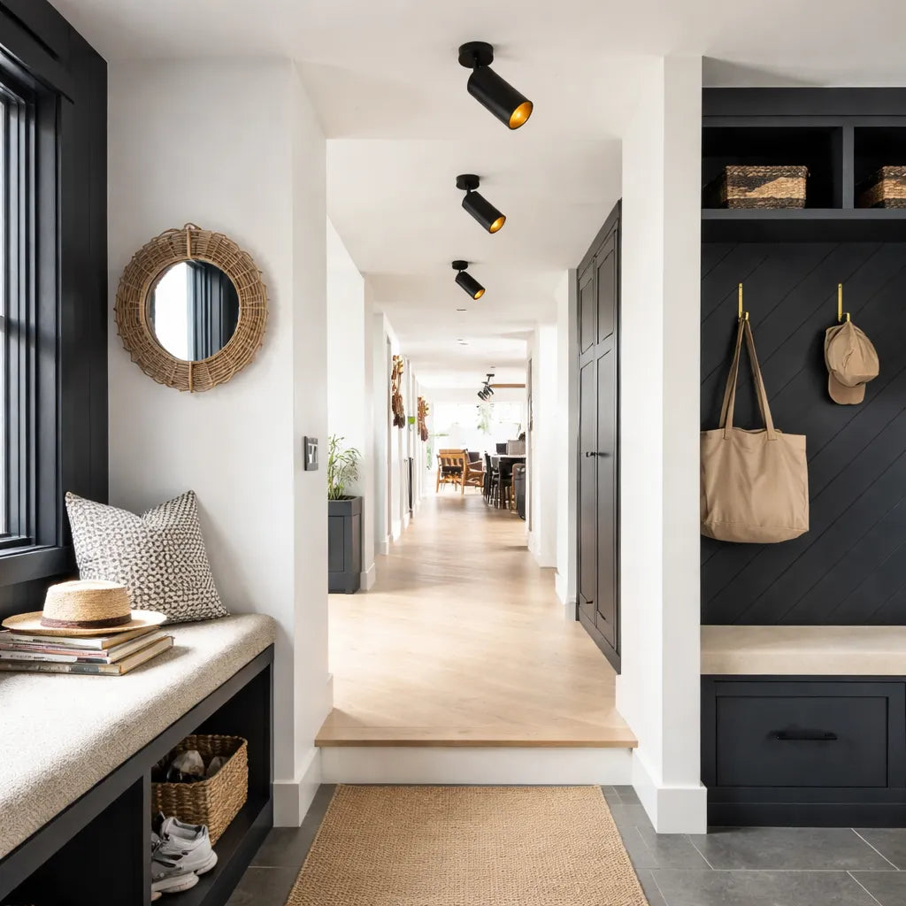 Zerik Adjustable Rotating LED Track Spotlight